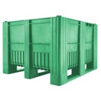 EXPORTA Plastic Pallet 100 (W)100 (D)74 (H) cm Green