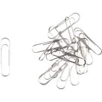 Viking Paper Clips Round 30mm Silver Pack of 1000