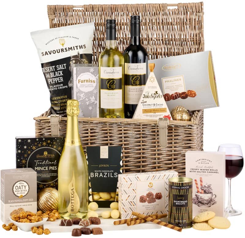 Hampers of Distinction Frosty Nights Hamper Basket