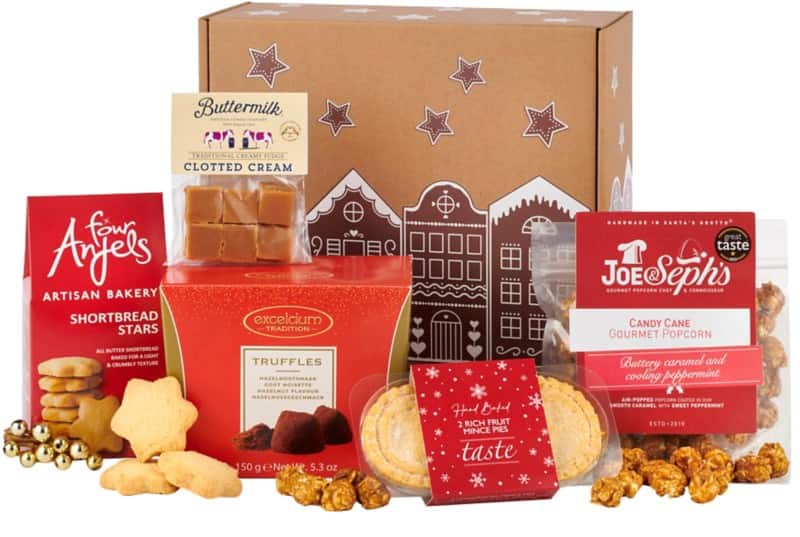 Hampers of Distinction The Festive Joy Box Hamper Basket