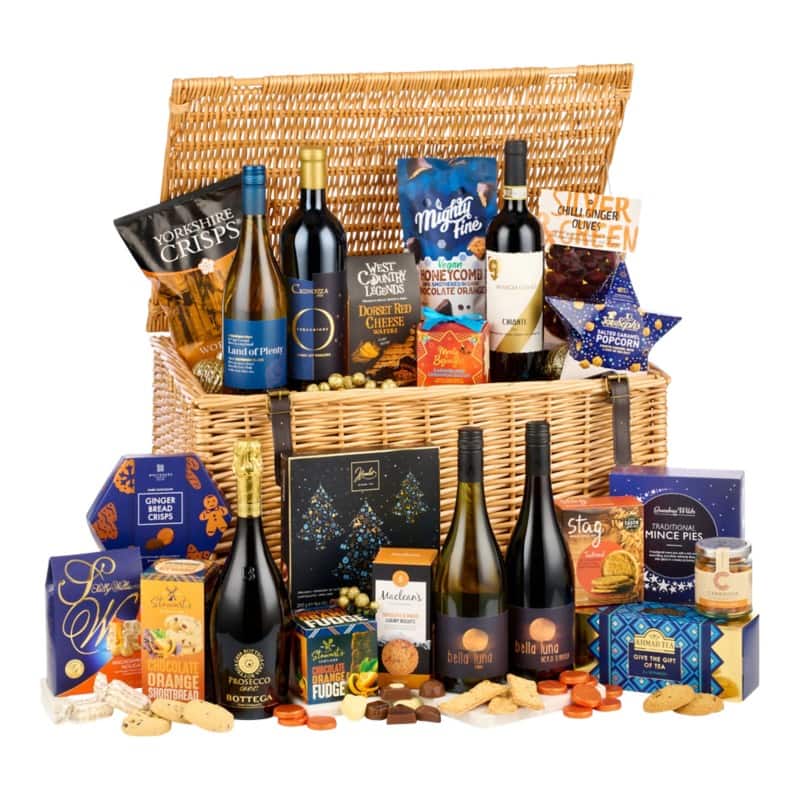 Hampers of Distinction The Festive Celebration Hamper Basket