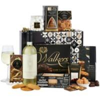 Spicers of Hythe Christmas Hamper Basket The Nutcracker With White Wine