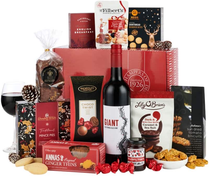Hampers of Distinction The Redsleeves Hamper Basket