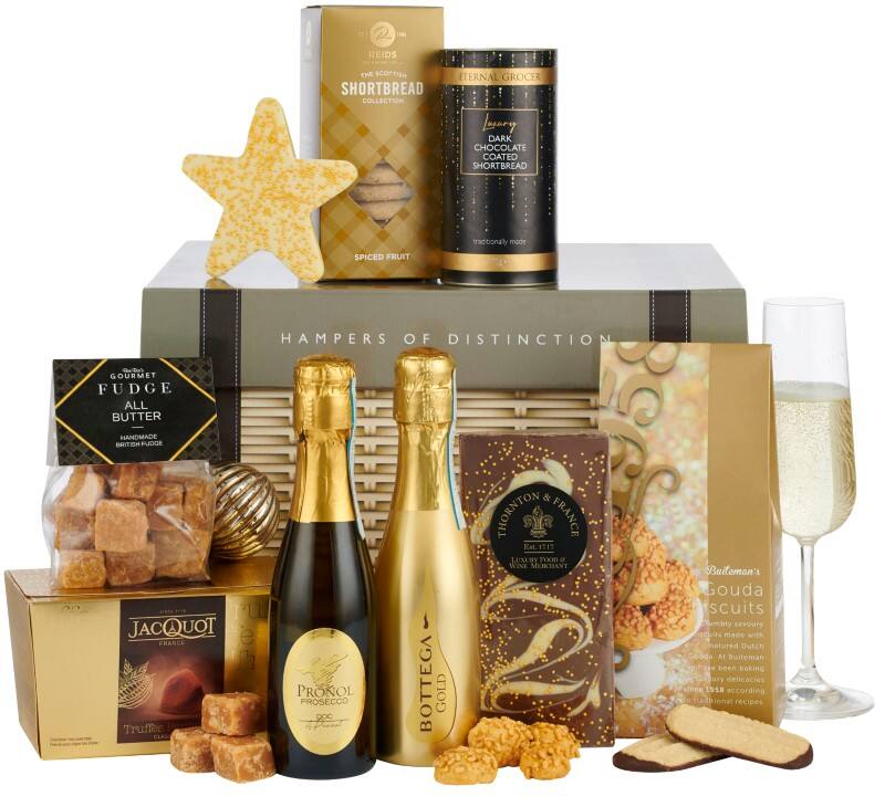 SPICERS OF HYTHE The Sparkle Hamper Basket
