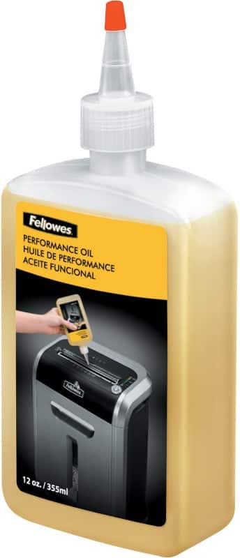 Fellowes powershred shredder oil for fellowes cross-cut and micro-cut 3608601 350 ml