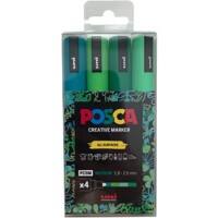 POSCA Paint Marker Bullet 1.3 mm Assorted Pack of 4