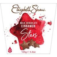 Elizabeth Shaw Stars Cinnamon Chocolate 125 g