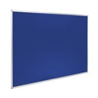 Notice Board Felt Blue 180 x 120 cm