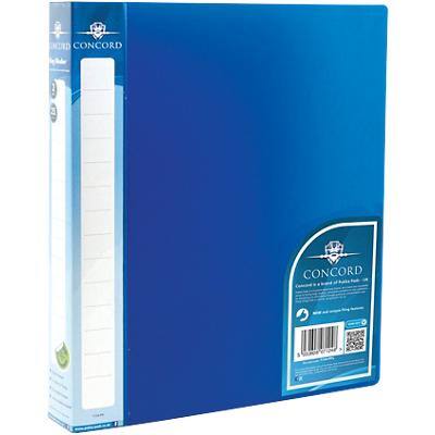 Concord Ring Binder 2 Ring PP A4 Blue