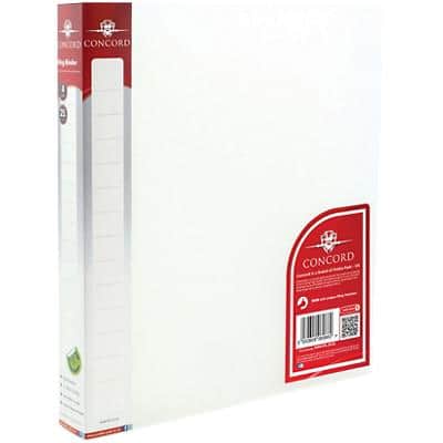 Concord Ring Binder 2 Ring PP A4 Transparent