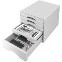 Leitz Desktop Drawers 52110085 Grey A4 Maxi Grey 28.7 (W) x 27 (H) cm