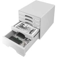 Leitz Desktop Drawers 52110085 Grey A4 Maxi Grey 28.7 (W) x 27 (H) cm