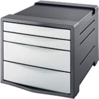 Rexel Choices Desktop Drawers White 4 Drawers 28.5 x 37.2 x 24.5 cm