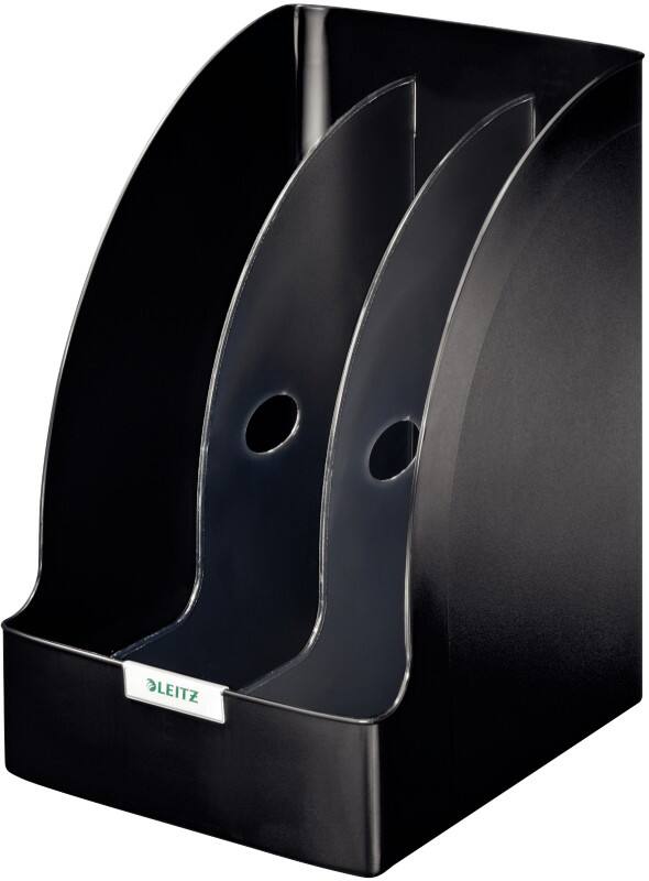 Leitz Magazine File 52390095 Black 21.3 (W) x 25 (D) x 32.1 (H) cm Pack of 3