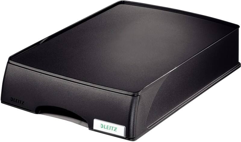 Leitz Letter Tray 52100095 Black Pack of 4