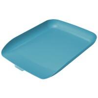 Leitz Cosy Letter Tray 5358 A4 Blue 26.8 x 35.8 x 4.3 cm Pack of 6