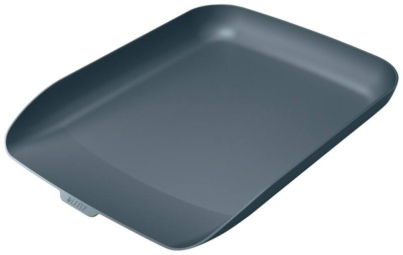 Leitz Cosy Letter Tray 5358 A4 Grey 26.8 x 35.8 x 4.3 cm Pack of 6