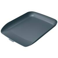 Leitz Cosy Letter Tray 5358 A4 Grey 26.8 x 35.8 x 4.3 cm Pack of 6
