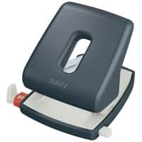 Leitz Cosy Plastic 2 Hole Punch 5004 30 Sheets Grey