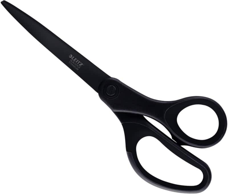 Leitz Titanium Non Stick Scissors 5420 Stainless Steel Black 205 mm