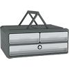 CEP Drawer Module Recycled PS Plastic Grey 37 (W) x 27.5 (D) x 14.6 (H) cm