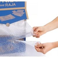 RAJA Bubble Wrap Dispenser 320 mm (W) x 50 m (L) Transparent Recycled 30%