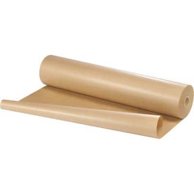 RAJA Wrapping Paper 900 mm (W) x 300 m (L) 70 gsm Brown