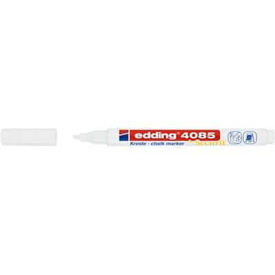 EDDING Chalk Marker e-4085 Felt Tip 1-2 mm White