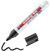 edding 95 Glass Marker Black Medium Felt Tip 1.5-3 mm