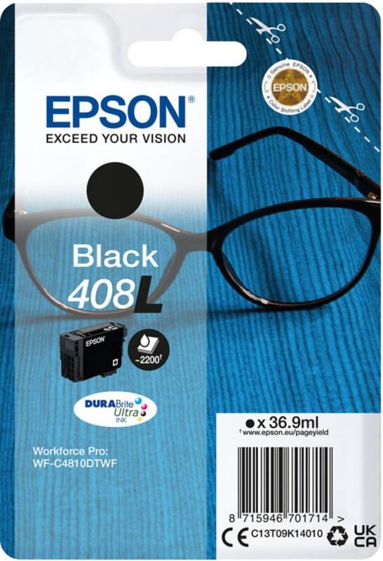 Epson T09K Original Ink Cartridge C13T09K14010 Black