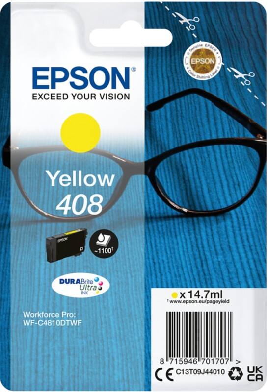 Epson T09J Original Ink Cartridge C13T09J44010 Yellow