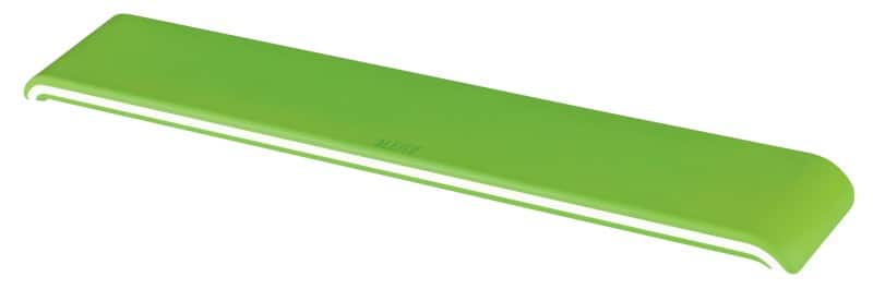 Leitz Ergo WOW Height Adjustable Keyboard Wrist Rest for Standard Keyboards 6523 Green, White