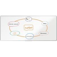 Nobo Premium Plus Whiteboard 1915164 Wall Mounted Magnetic Lacquered Steel 270 x 120 cm