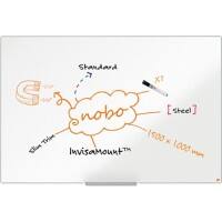 Nobo Impression Pro Whiteboard 1915404 Wall Mounted Magnetic Lacquered Steel 150 x 100 cm Slim Frame
