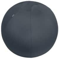 Leitz Ergo Cosy Ergonomic Sitting Ball 5279 Carry Handle Washable 65 cm Up to 100 kg Grey