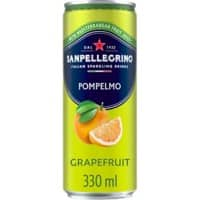 S.Pellegrino Pompelmo Soft Drink Sparkling Grapefruit 12 Bottles of 330 ml