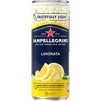 S.Pellegrino Limonata Soft Drink Sparkling Lemon 24 Bottles of 330 ml