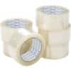 RAJA Packaging Tape Transparent PP (Polypropylene) 48 mm (W) x 66 m (L) Pack of 6