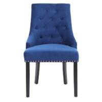 NEO Dining Chairs Non Height Adjustable Blue 2XKNOC-CHR-BLUE 530 (W) x 660 (D) x 920 (H) mm Pack of 2