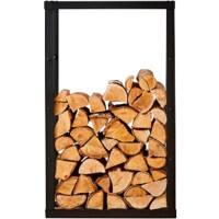 NEO Log Holder Alloy Steel Black 25 (W) x 60 (D) x 100 (H) cm