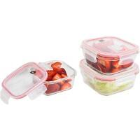 NEO Food Storage GT-3PC 520 ml Red, Clear Set of 7