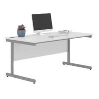 EFG Evo Cantilever Office Desk Rectangular White Cantilever 800 (W) x 600 (D) x 720 (H) mm