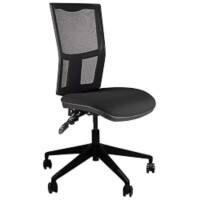 EFG Office Chair ELLIEZTB Mesh Black upholstered seat pad