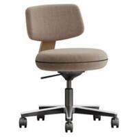 EFG Office Chair SAV360B20 Fabric Black upholstered seat pad