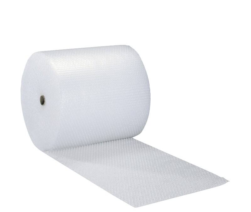 RAJA Bubble Wrap PE (Polyethylene) 500 mm (W) x 100 m (L) Transparent Recycled 30% Pack of 2