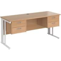 Dams International Desk MCM616P22WHB 1,600 x 600 x 725 mm