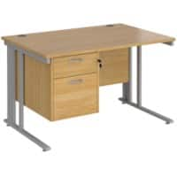 Dams International Desk MCM12P2SO 1,200 x 800 x 725 mm