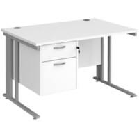 Dams International Desk MCM12P2SWH 1,200 x 800 x 725 mm