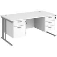 Dams International Desk MCM16P23SWH 1,600 x 800 x 725 mm