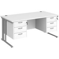 Dams International Desk MCM16P33SWH 1,600 x 800 x 725 mm